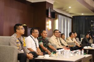 Kapolres Toba Bersama Forkompinda Hadiri Debat Publik Pilkada Calon Bupati Dan Wakil Bupati Toba