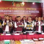 Polri Bongkar Jaringan Clandestine Laboratorium Narkoba Senilai Rp 1,5 Triliun di Bali