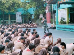 Kodim 0502/Jakarta Utara Gelar “Army Go to School” di SMAN 18 Jakarta