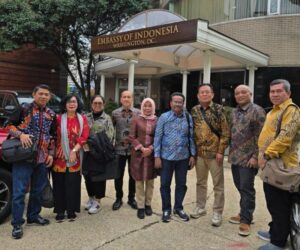 Berkunjung ke KBRI di Washington DC, Unimed Perkuat Visi Pendidikan Global