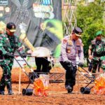 Kapolri-Panglima TNI Tinjau Kesiapan Program Ketahanan Pangan di Jawa Tengah