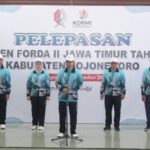 Pj Sekda Bojonegoro Lepas Kontingen Ikuti FORDA II Jatim 2024, Serukan Jaga Sportivitas untuk Kemenangan