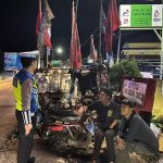 Satlantas Polres Toba Gelar Patroli Blue Light Dan Pantau Jalanan di Malam Hari
