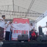 Kampanye Akbar Paslon No 1 di Kecamatan Kepohbaru Berlangsung Meriah