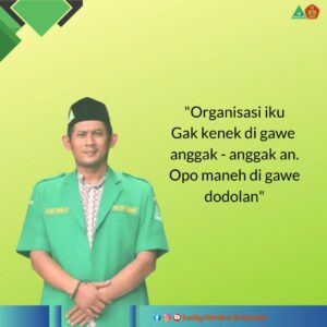 Pesan Sahabat Lucky: Jangan Jadikan Organisasi Ladang Kesombongan dan Komoditas Komersial