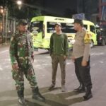 Sinergitas Bhabinkamtibmas dan Babinsa Tanah Tinggi dalam Menjaga Ketertiban selama Masa Tenang Pilkada