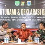 Forkopimko Jakarta Timur gelar silaturahmi dan deklarasi damai di lokasi tawuran Kebon Singkong