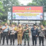 Kesiapan Pilkada Serentak, Kepala Rutan Bangil Hadiri Apel Pergeseran Pasukan BKO Pengamanan TPS Pilkada 2024