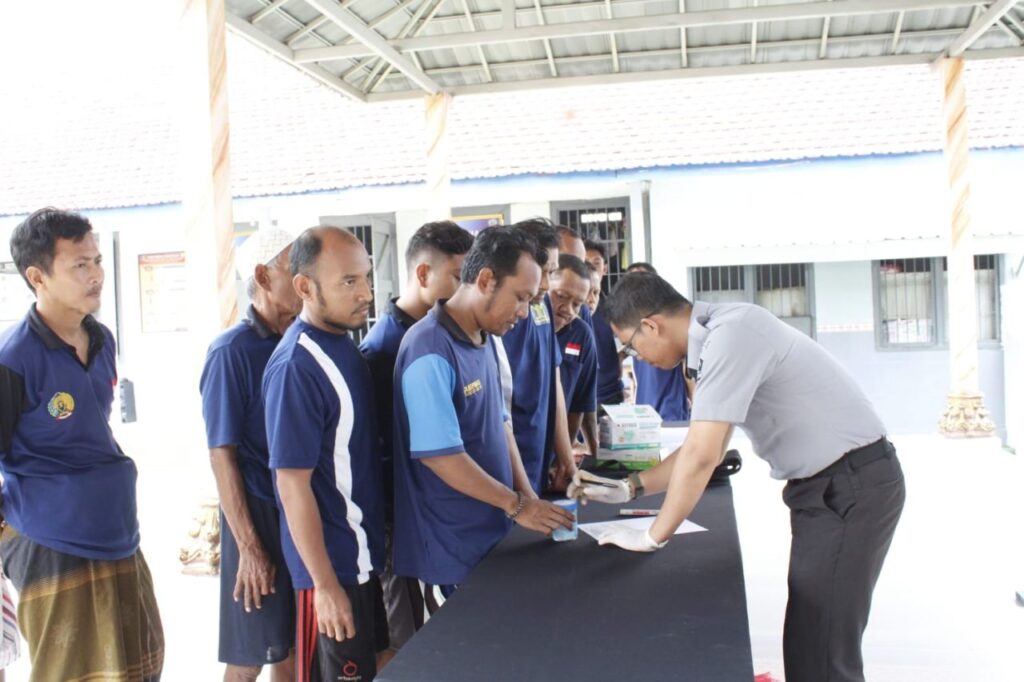 Konsisten, Lapas Pasuruan Kembali Gelar Razia Gabungan