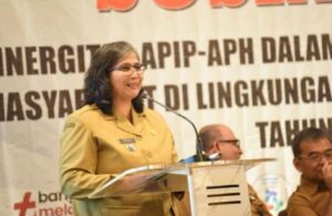 Pj Wali Kota Kediri Zanariah Buka Sosialisasi Anti korupsi