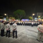 Polsek Koja bersama Tiga Pilar Gelar Apel Pelaksanaan Pergeseran Pasukan Pengamanan TPS di Wilayah Kecamatan Koja