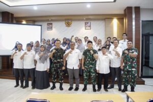 Dandim 0507/Bekasi Berikan Materi Wawasan Kebangsaan pada Kegiatan Bintalnas KPPN Kota Bekasi