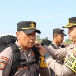 Apel Pergeseran Pasukan Pam TPS Wilayah Polres Metro Depok Siap Amankan Pemungutan Suara di Kota Depok Dan Kab. Bogor