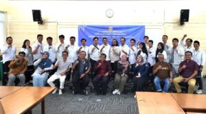 Pjs Wali Kota Bontang, Munawwar Saat Menutup Secara Resmi UKW di Badak LNG Bontang