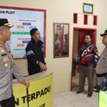 Kapolres Pelabuhan Tanjung Priok Cek TPS Jelang Pilkada Serentak 2024