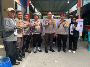 Kapolsek Pademangan, Cek Pengamanan TPS Pilkada 2024