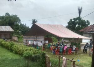 Pilkada di TPS II (Dua) Desa Sibuea Kec. Laguboti Berlangsung Aman