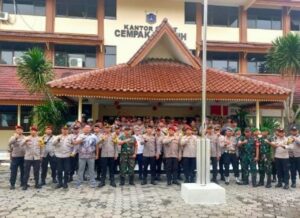 Apel Konsolidasi Tiga Pilar Kecamatan Cempaka Putih Pasca Pemungutan Suara