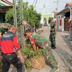 Peduli Kebersihan, Koramil 03/Pasar Rebo, Ciracas Kembali Gelar Karya Bhakti
