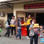 Polsek Kawasan Muara Baru Gelar Jumat Berkah dan Cooling System Pasca Pemungutan Suara di TPS