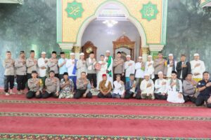 Jum’at Curhat dan Jum’at Keliling Kapolres Metro Jakarta Utara di Masjid Jami Ar-Rahman Kelapa Gading