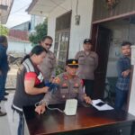 Sie Dokkes Polres Toba Kembali Lakukan Cek Kesehatan Bagi Personel Pengamanan PPK Pasca Pilkada 2024