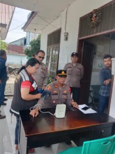 Sie Dokkes Polres Toba Kembali Lakukan Cek Kesehatan Bagi Personel Pengamanan PPK Pasca Pilkada 2024