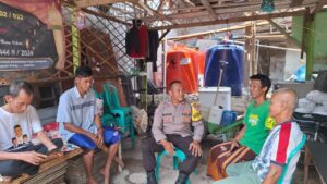 Cooling System Bhabinkamtibmas Ajak Warga Jaga Kamtibmas
