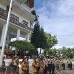 Polres Toba Lakukan Pengamanan Aksi Unras Damai di 4 Lokasi