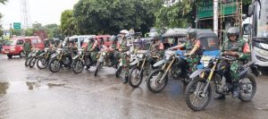 Patroli Cipta Kondusif Kodim 0502/Jakarta Utara Berlangsung Lancar