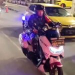 Pantau Situasi Kamtibmas Di Wilayah, Dandim 1710/Mimika Bersama Kapolres Pimpin Patroli Sepeda Motor