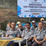 SAE Lapas Kediri Sukses Lakaanakan Panen Raya Serentak dan Bantuan Sosial
