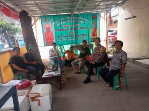 Bhabinkamtibmas Jalin Sinergi dengan Jajaka Bekasi Barat, Jaga Kondusifitas Jelang Tahun Baru