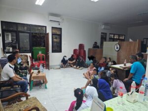 Kanit Reskrim dan Danramil Johar Baru Lakukan Pembinaan Terhadap Remaja Galur yang Pernah Terlibat Tawuran