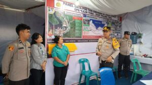 Kapolres Toba Cek Personil di Pos Pelayanan Bypass Longat