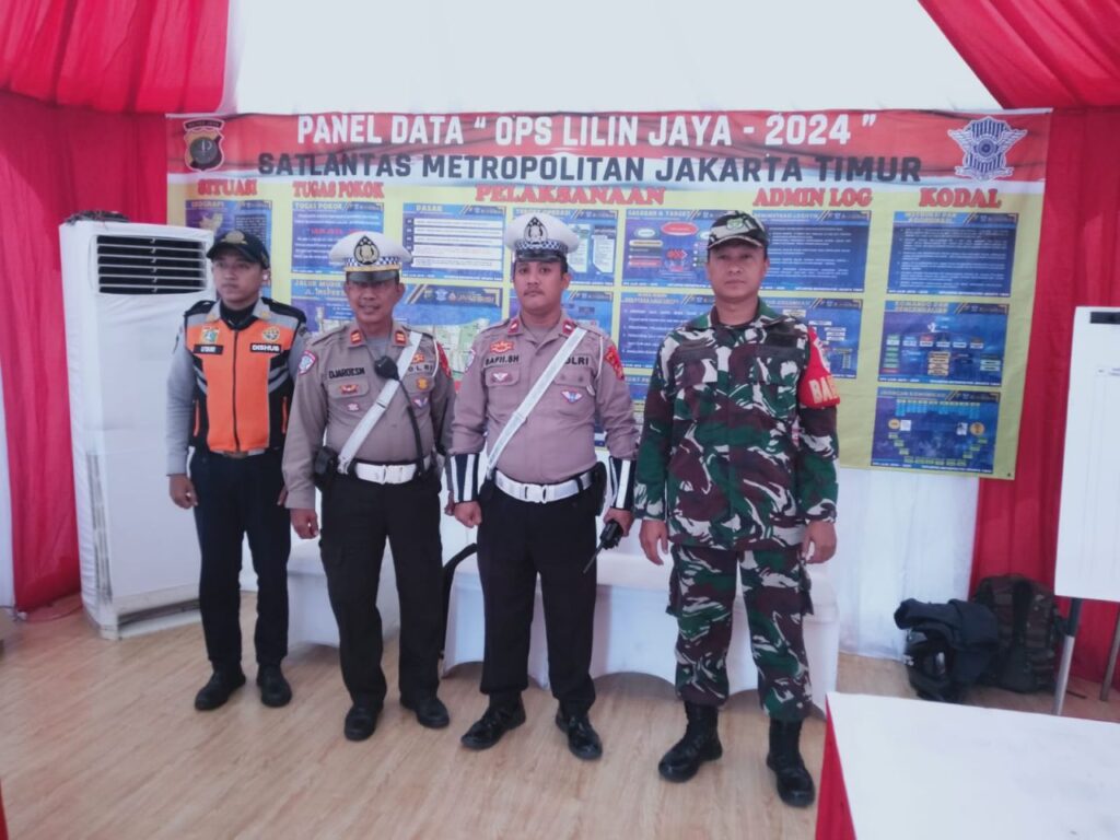 Kasat Lantas Wilayah Jakarta Timur Memastikan Kesiapan Pengamanan Tahun Baru 2025 Berjalan Lancar