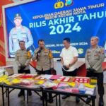 Capaian Polres Kediri Kota Diungkap di Rilis Akhir Tahun 2024, Ini Infonya