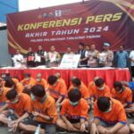 Polres Pelabuhan Tanjung Perak Ungkap 1162 Kasus Selama 2024, Dua Kilogram Narkoba Disita