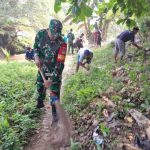 Bentuk Hubungan Koramil 03/PS Rebo Bersama Warga Sekitar