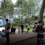 Polres Toba Intensifkan Patroli di Tempat Wisata di Akhir Masa Liburan Tahun Baru