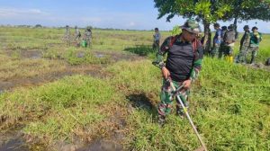 Korem 051/Wkt Beserta Kodim Jajaran Siap Wujudkan Cetak Sawah Baru di Kampung Puloturi