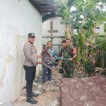 Bhabinkamtibmas dan Babinsa Desa Pasirsari Amankan 5 Bilah Senjata Tajam Diduga untuk Aksi Tawuran