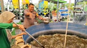 Pembinaan Pekarangan Ketahanan Pangan, Polisi Ajak Masyarakat Tingkatkan Produksi Pangan