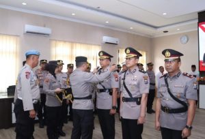Polres Blitar Gelar Sertijab Wakapolres dan Kasat Intelkam