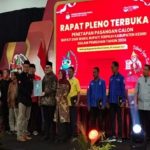 KPU Kabupaten Kediri Resmi Tetapkan Mas Dhito dan Mbak Ulfa Sebagai Bupati dan Wakil Bupati di Pilkada 2024