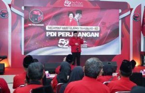 HUT PDI Perjuangan ke-52, Mas Dhito Ajak Struktur Partai Solidkan Barisan