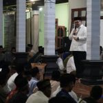 Mas Dhito Ikut Tahlilan Bareng Warga di Ponpes Raudlatul Ibaad Plemahan