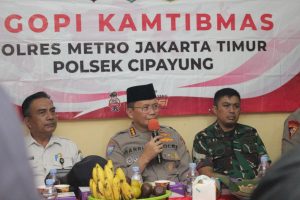 Ngopi Kamtibmas di Munjul, Sinergi Warga dan Kepolisian untuk Keamanan Bersama