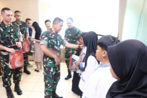 Danrem 052/Wkr, Dampingi Kunjungan kerja Pangdam Jaya Di PT. Arwana Citra Mulia TBK