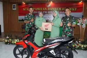 Kunjungan Kerja Danrem 051/Wijayakarta di Makodim 0505/JT